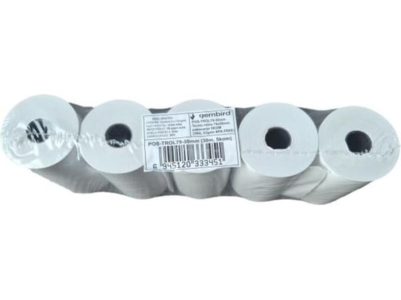 POS-TROL79-50 mm Termalni papir POS-TROL79-50 mm 79 mm x 30m