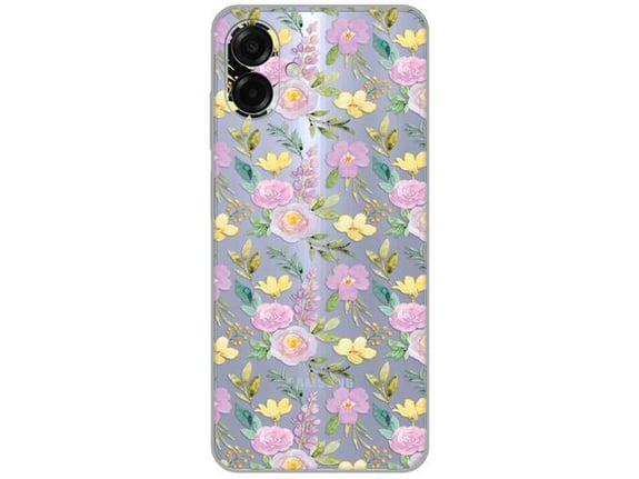 Maska za Samsung Galaxy A07 Soft Flowers Silikonska Print Skin