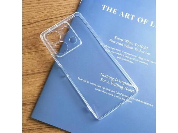 Maska za Xiaomi Redmi Note 13 5G (EU) Skin Silikon transparent