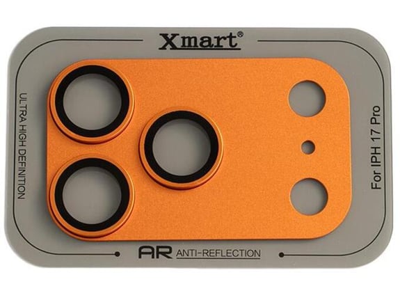 Xmart Zaštita kamere Full Coverage za iPhone 17 Pro narandžasta