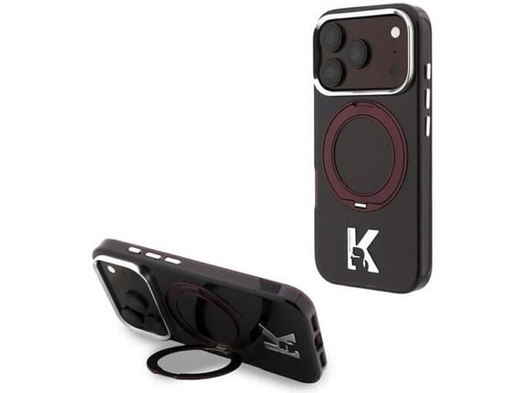 Maska za telefon iPhone 17 Pro IML Ring Stand 360 Kameo Metal MagSafe