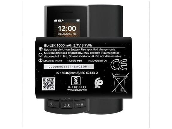 Baterija EG za Nokia BL-L5K/ BL-L5J/ 105 (1000mAh)