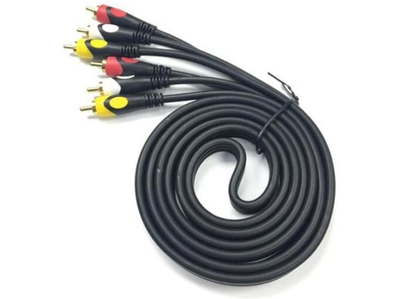 Audio kabl 3RCA na 3RCA 1.8 m JWD-AU02