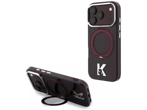 Maska za telefon iPhone 17 Pro Max IML Ring Stand 360 Kameo Metal MagSafe