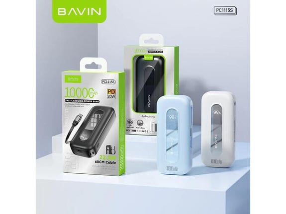 Bavin Power bank PC1115S 10000 mAh 22.5W