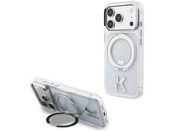 Maska za telefon iPhone 17 Pro IML Ring Stand 360 Kameo Metal MagSafe