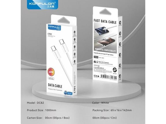 USB kabl DC82 USB-C na USB-C 1 m