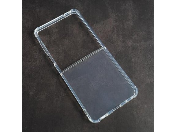Maska za telefon Samsung Galaxy Z Flip 8 F776B Silikonska Transparentna
