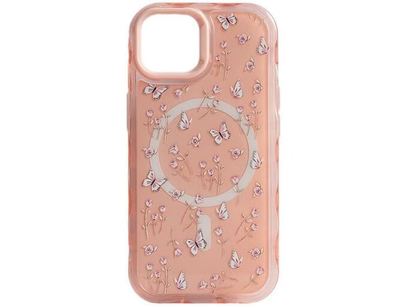 Maska za telefon iPhone 15 Mag Case Floral Series