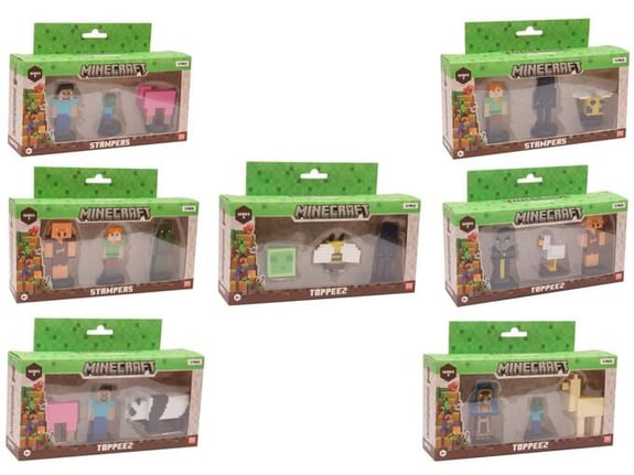 Menart Toys Figure pečati Minecraft asortiman 4