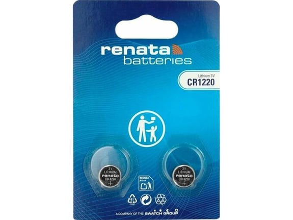 Renata Litijumska baterija CR1220 3V 38mAh