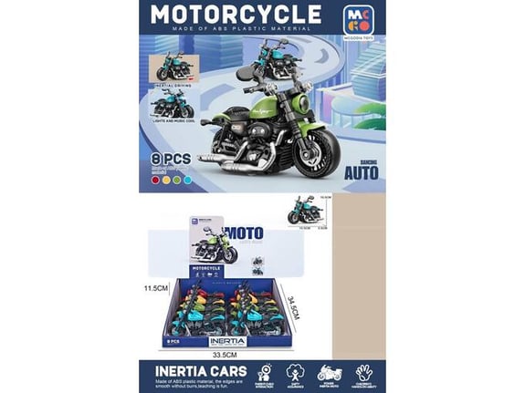 Merx Motor sa zvukom displej 8 kom