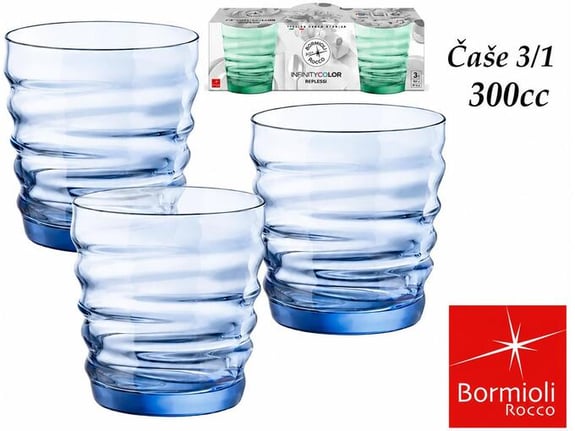 Bormioli Rocco set čaša za vodu, 5kom, 300cc