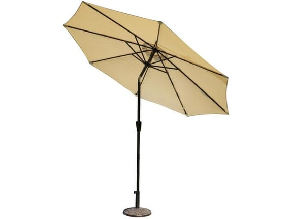 Suncobran, vodootporni, aluminijumski, 2,7m, bež