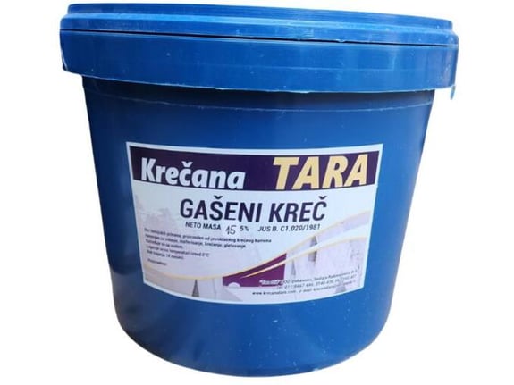 Gašeni kreč - 15kg kanta