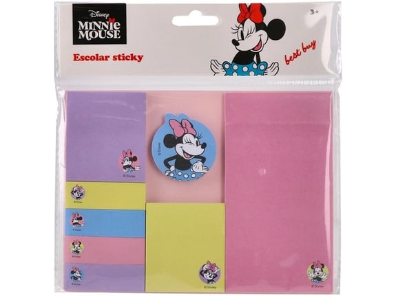 Školski set stikera Minnie Mouse