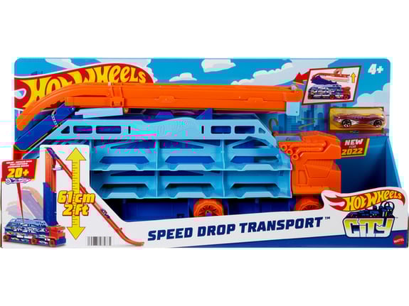 Hot Wheels Transporter sa stazom Spreed drop