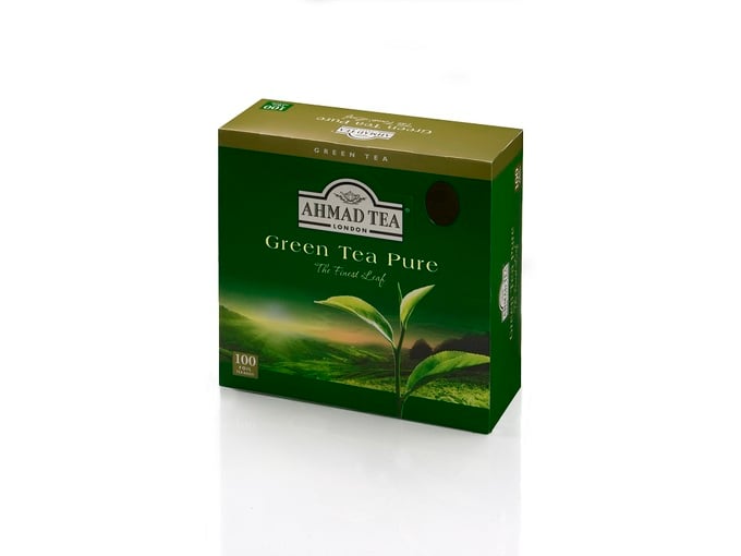 Ahmad Tea Zeleni čaj Green Pure ALU 100/1 200g