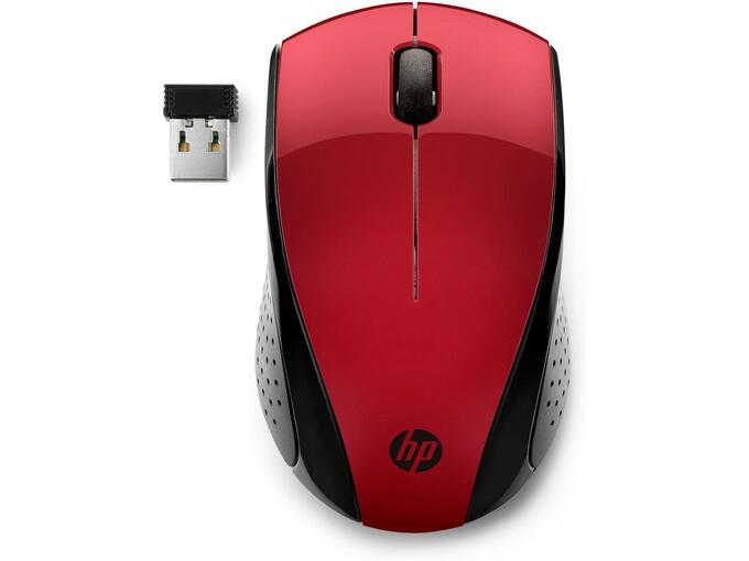 HP Wireless miš 220 red