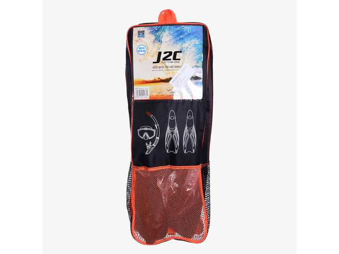 J2C Maska I Peraja Set Mask, Snorkel And Fins J2CTE170006-01