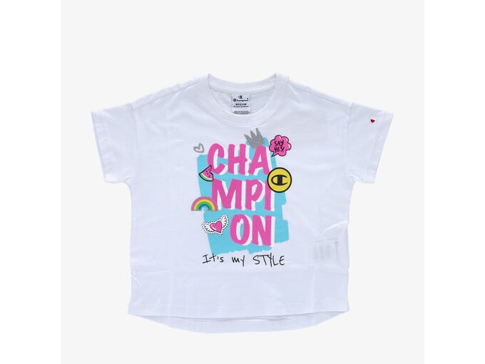 Champion Dečji šorts i majica Girls Neon Set CHA211G400-10
