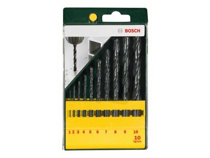 Bosch 10-delni set HSS-R burgija za metal 2607019442