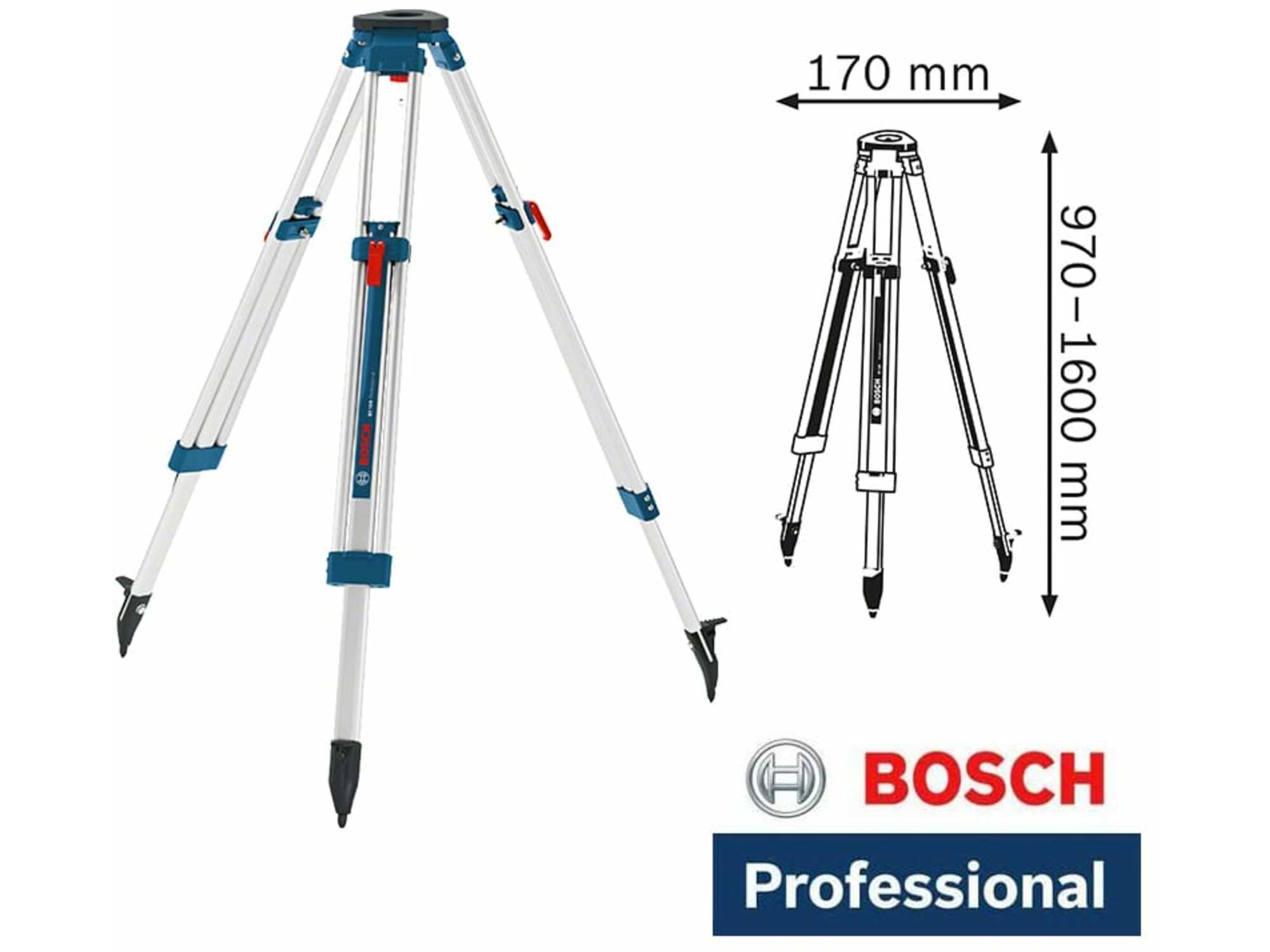 Bosch Građevinski stativ BT 160 Professional 0601091200