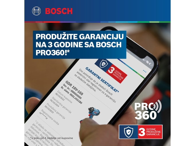 Bosch Akumulatorski usisivač GAS 12V Solo 06019E3000