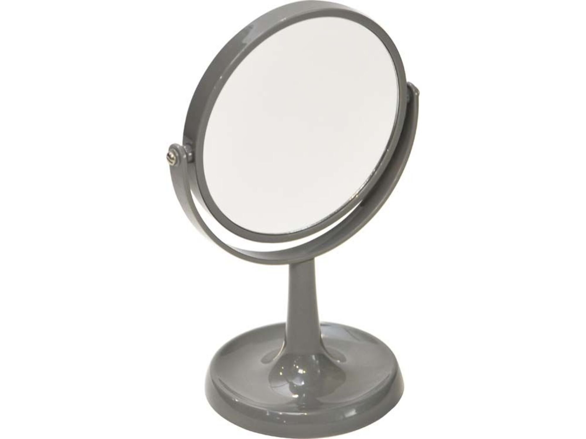 Tendance Kozmetičko ogledalo na stalku 19,5x13,5x27,5cm abs siva 8521180