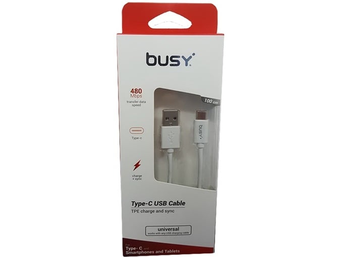 Busy Kabl tip C USB 1m 50696