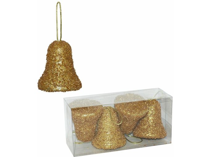 Novogodišnji ukras Zvono od stiropora 7cm 51-842000