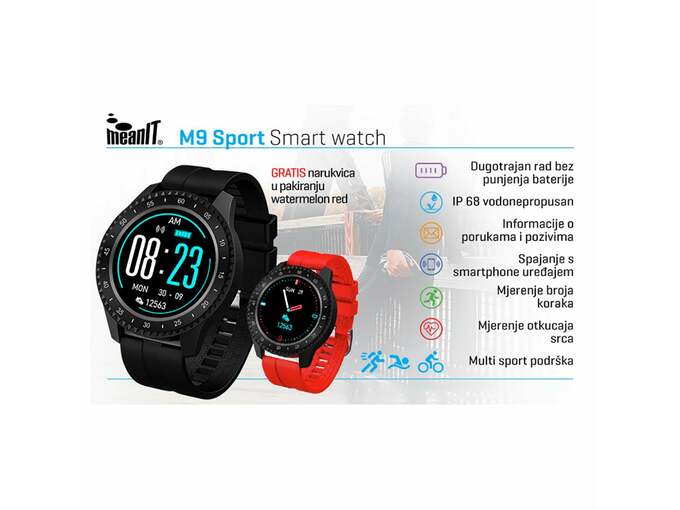 MeanIT M9 Sport Smartwatch