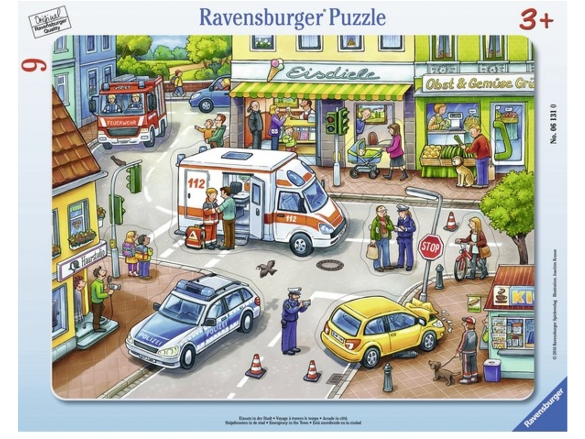 Ravensburger puzzle (slagalice) -Uzbuna u gradu RA06131