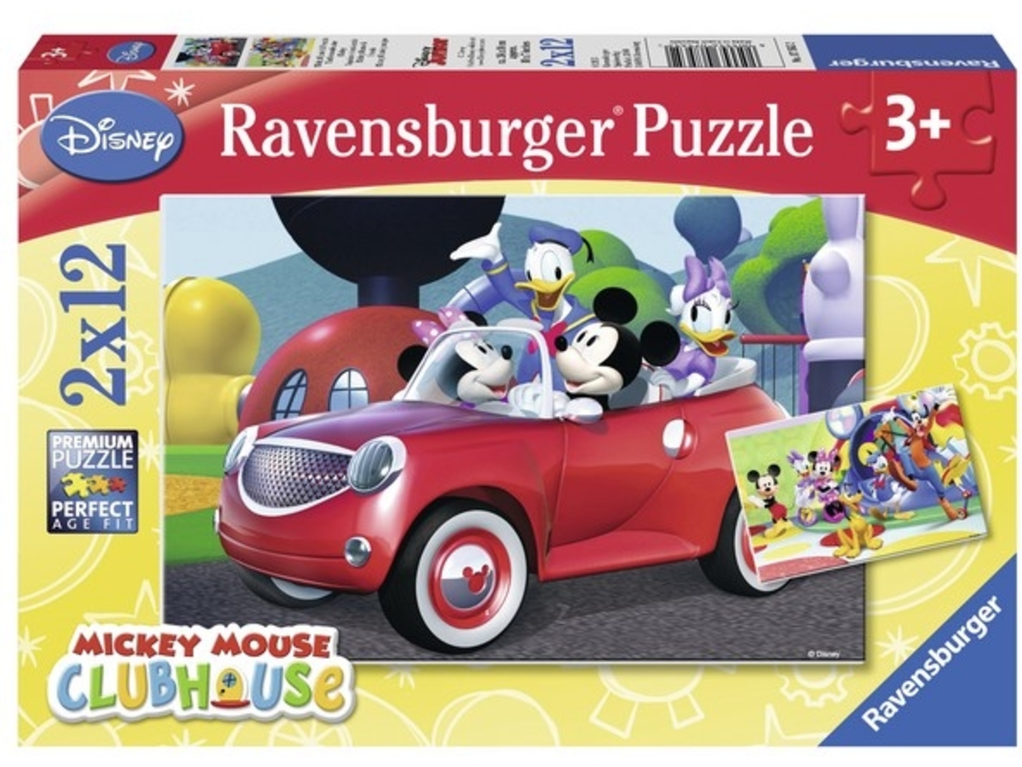Ravensburger puzzle (slagalice) - Miki, Mini I prijatelj RA07565