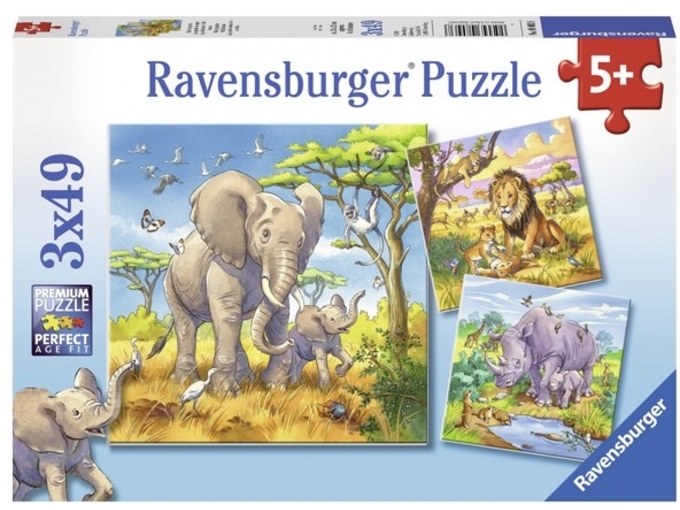 Ravensburger puzzle (slagalice) -Divlje zivotinje RA08003