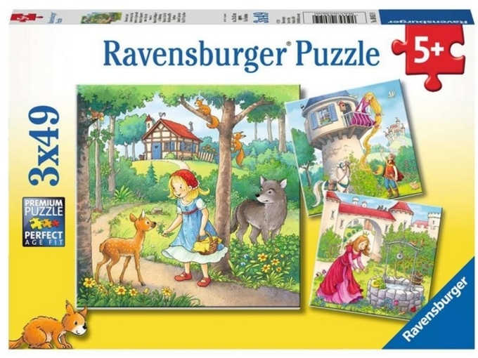 Ravensburger puzzle (slagalice) - Crvenkapa I Princ žabac RA08051