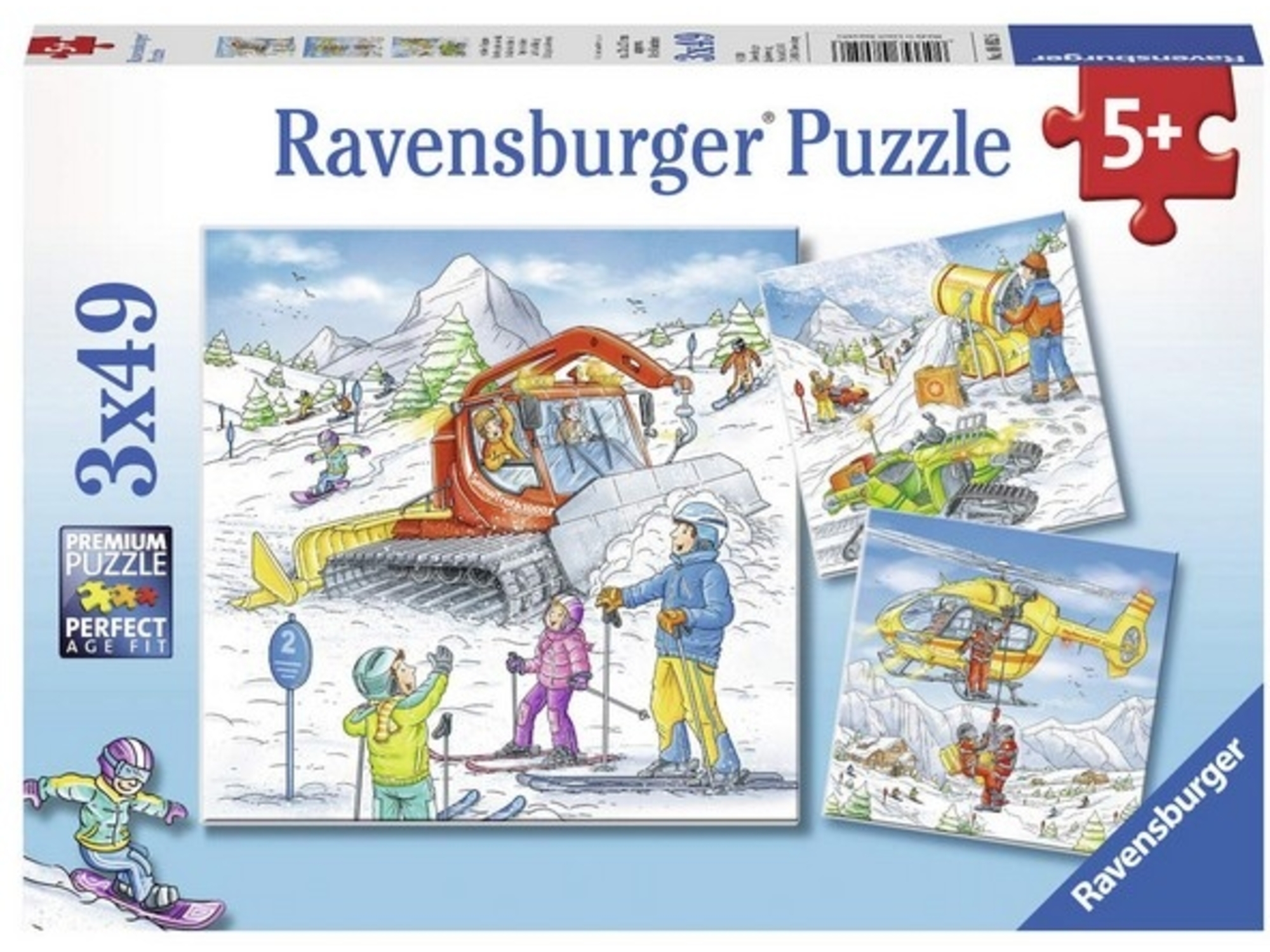 Ravensburger puzzle (slagalice) - Idemo na skijanje RA08052