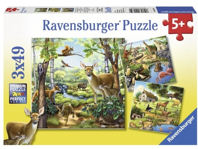 Ravensburger puzzle (slagalice) - Životinje u prirodi RA09265