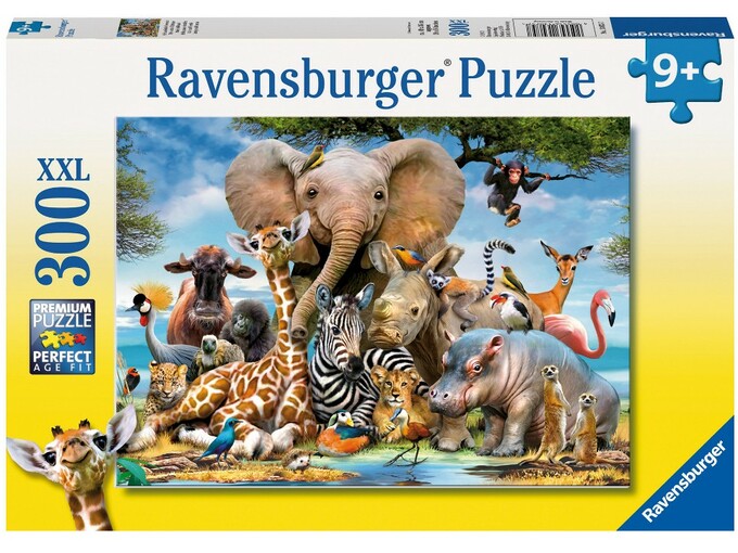 Ravensburger puzzle (slagalice) - Afrički prijatelji RA13075