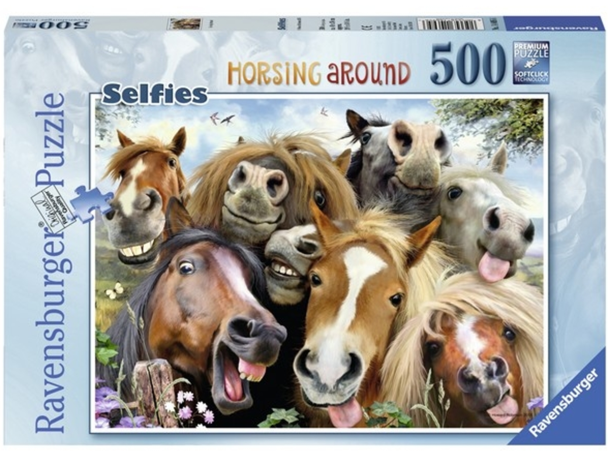 Ravensburger puzzle (slagalice) - Konji se slikaju