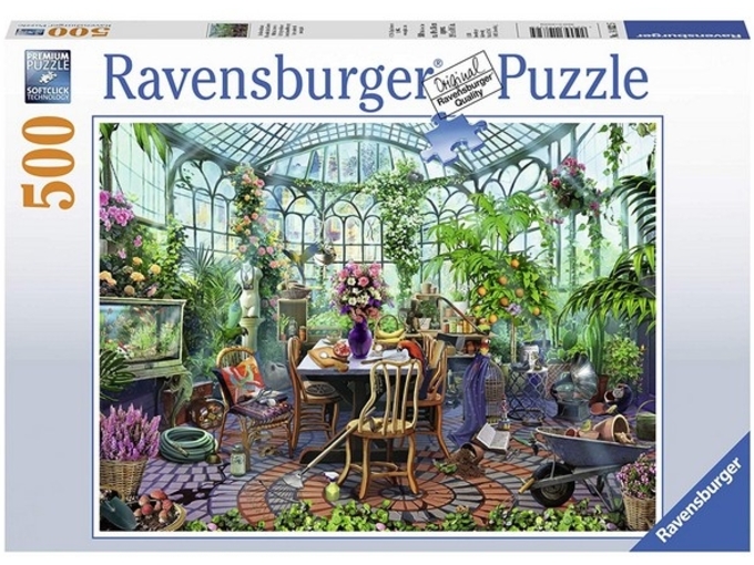 Ravensburger puzzle (slagalice) - Staklena basta