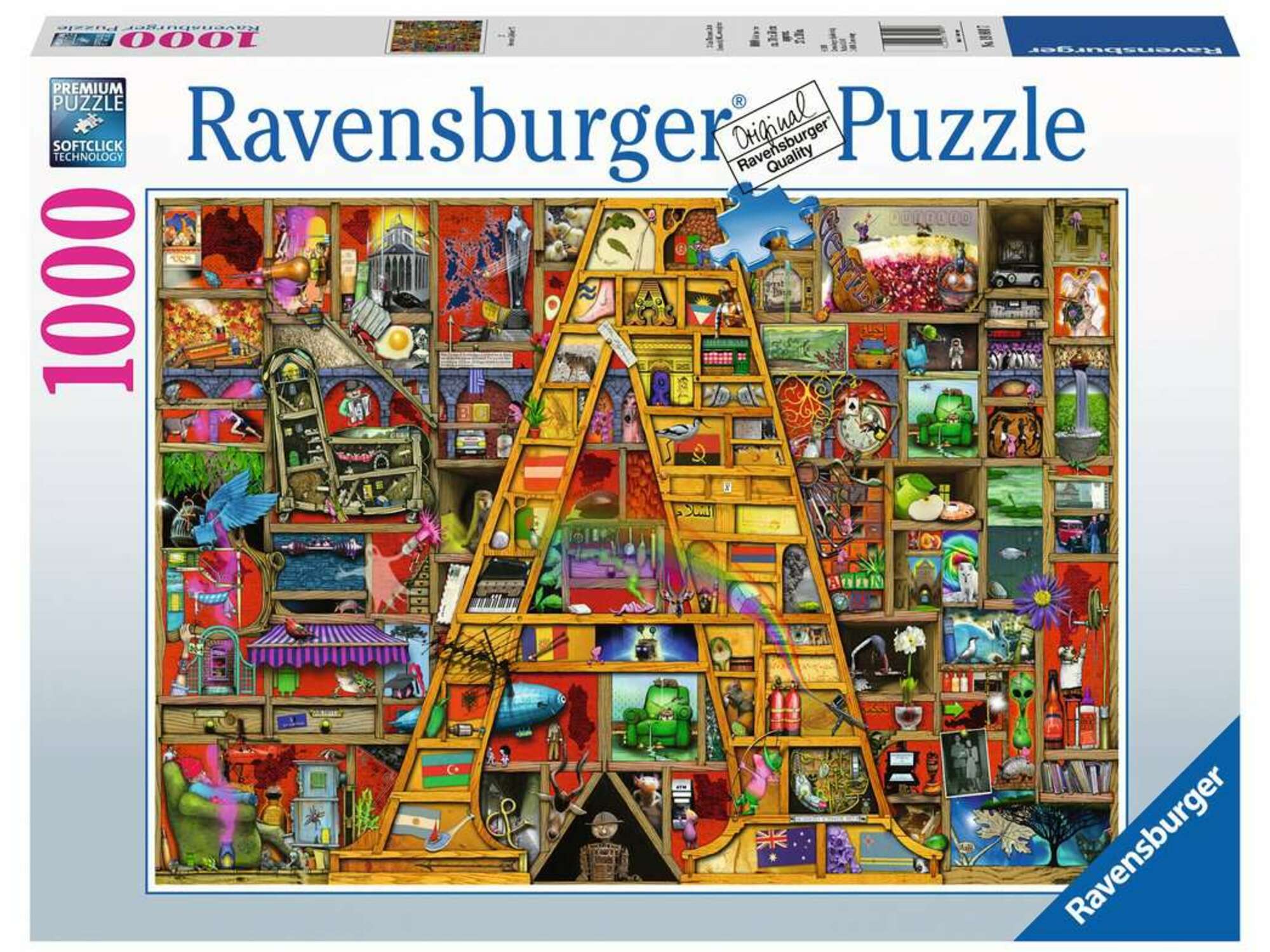 Ravensburger puzzle (slagalice) - Alfabet RA19891