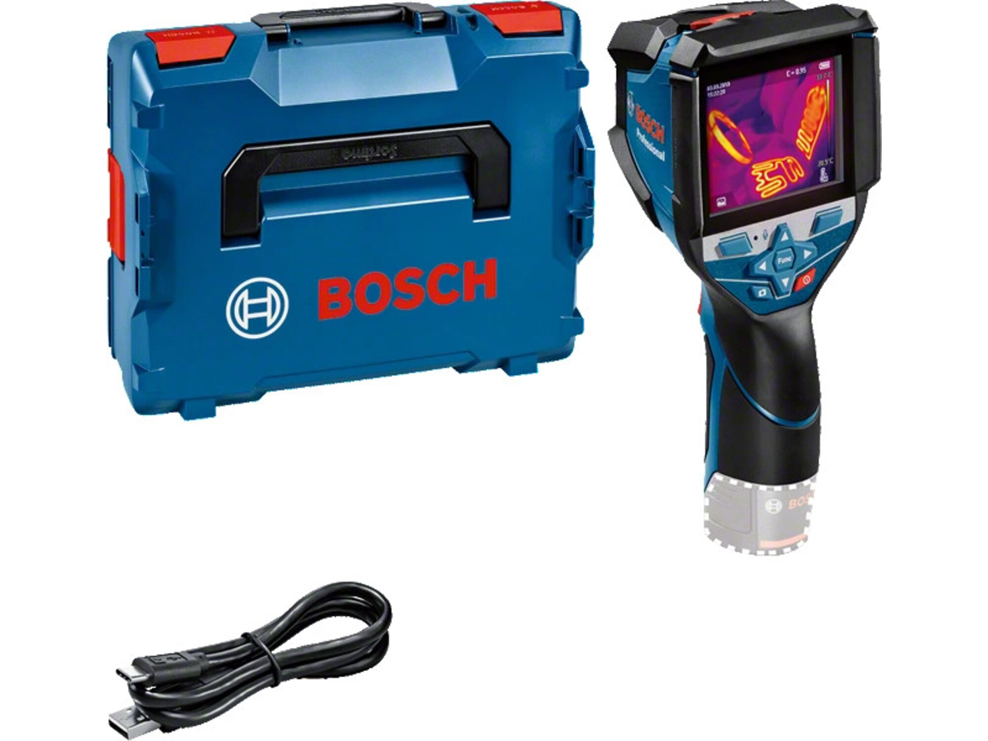 Bosch Termalna kamera - termodetektor GTC 600 C + L-Boxx Solo 0601083508