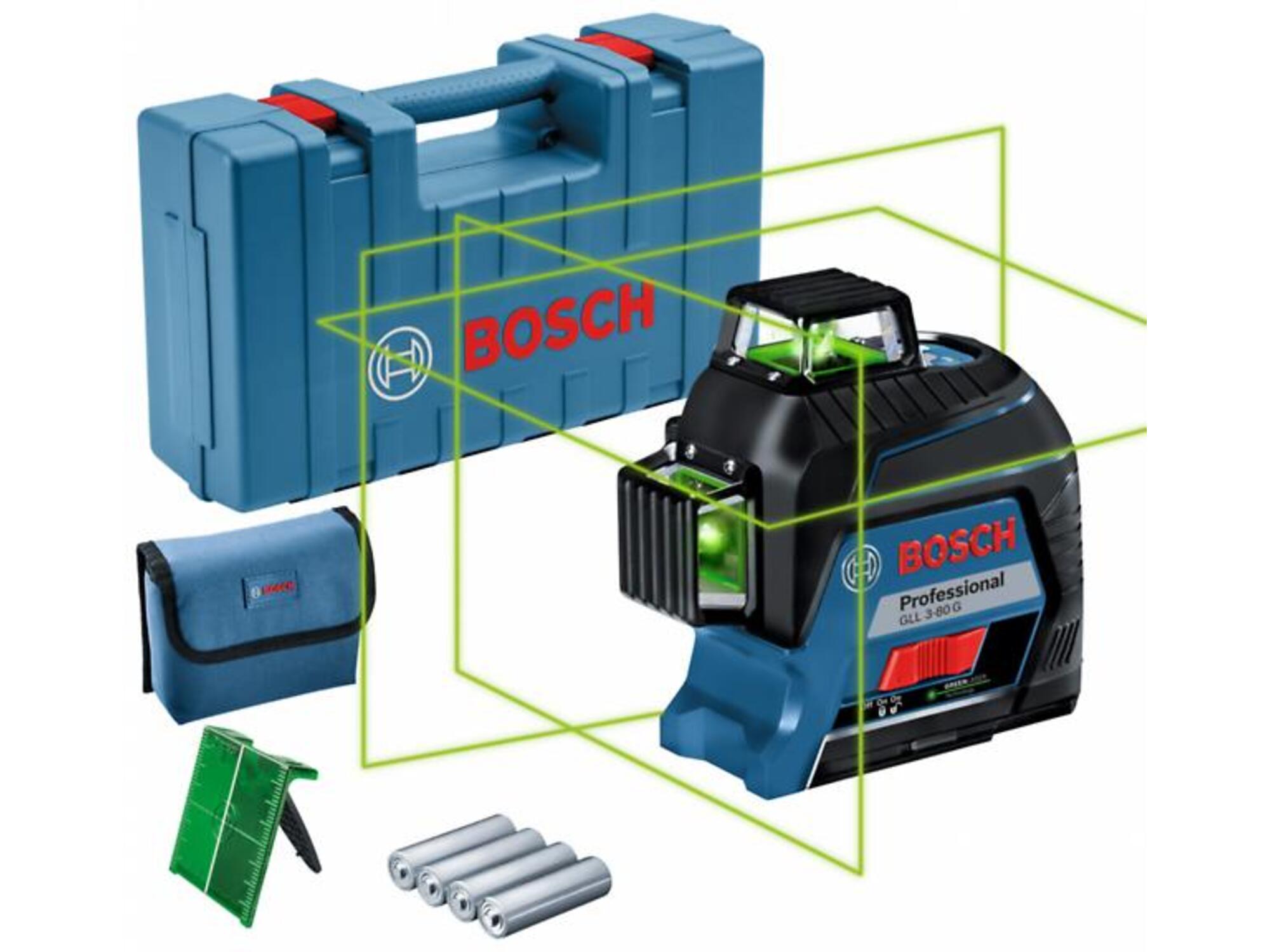 Bosch Linijski laser GLL 3-80 G Proffesional 0601063Y00