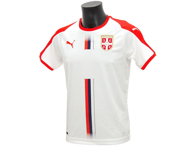 Puma Ts Dres Serbia Away Shirt Ss 754924-11
