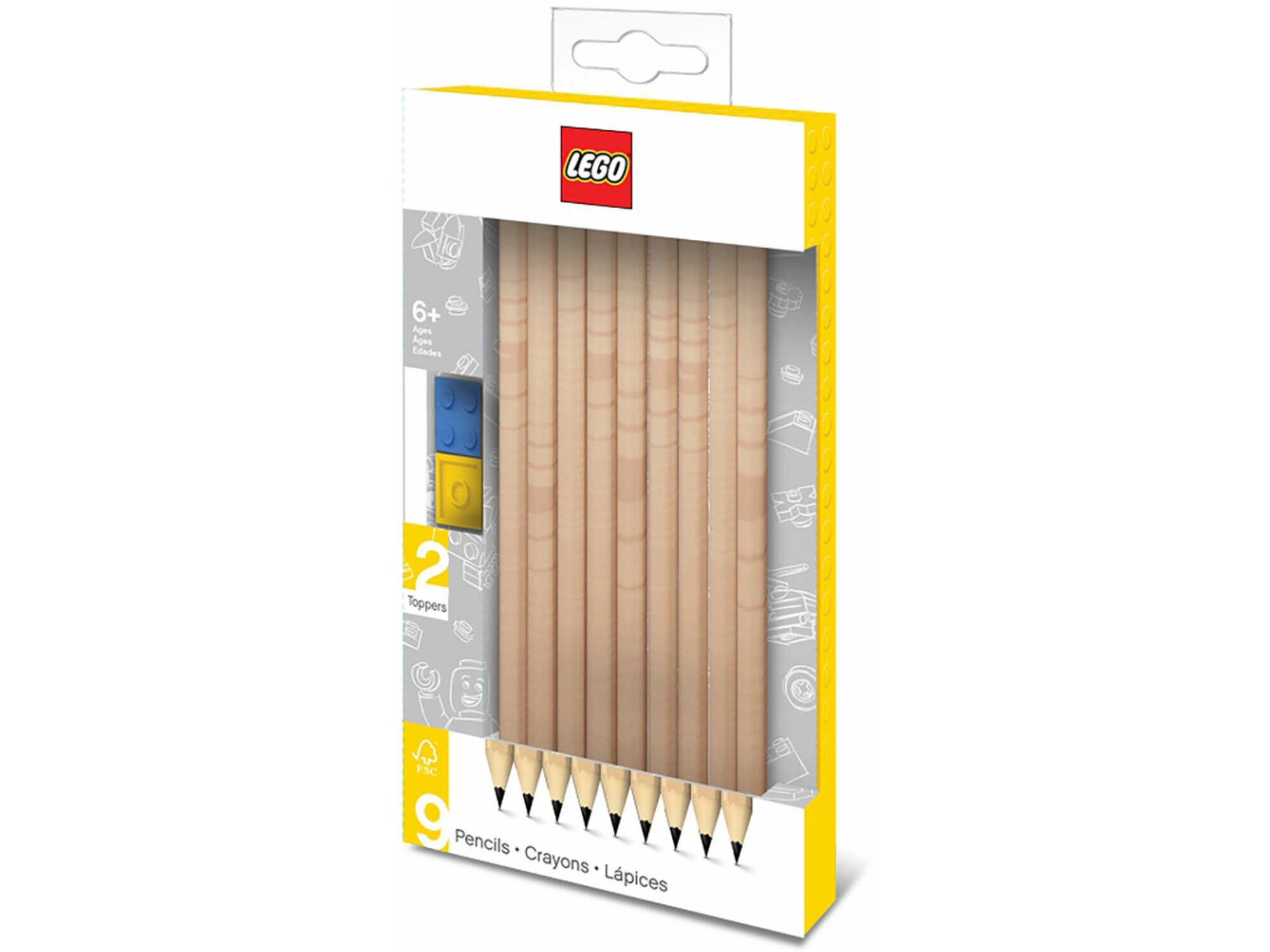 LEGO Grafitne olovke 9 kom 51504