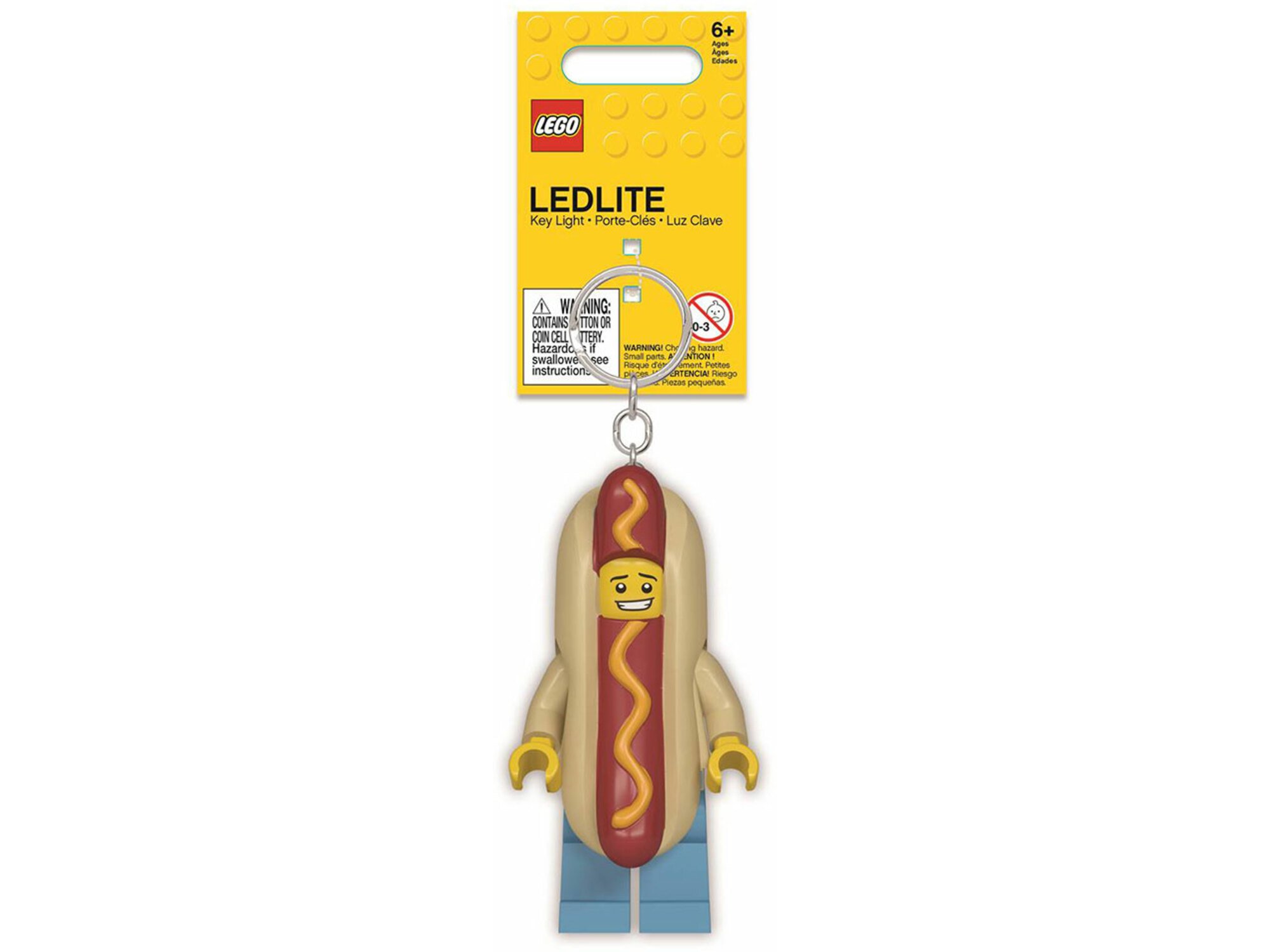 LEGO Classic privezak za ključeve sa svetlom Hot dog LGL-KE119