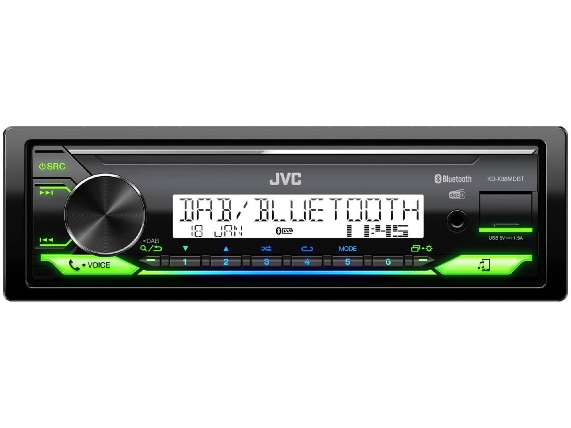 JVC Auto radio KD-X38MDBT