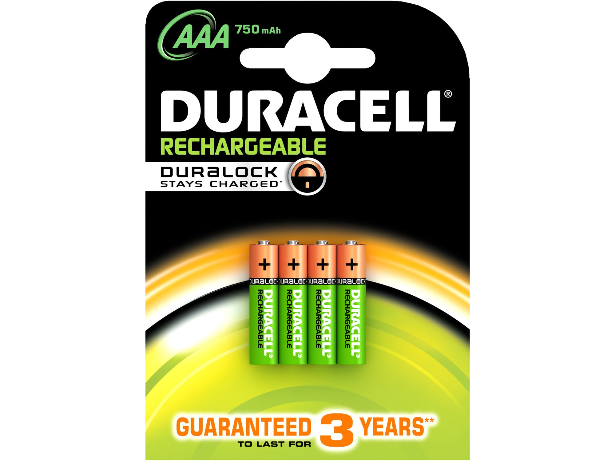 Duracell Punjive baterije AAA 4kom 750 6m