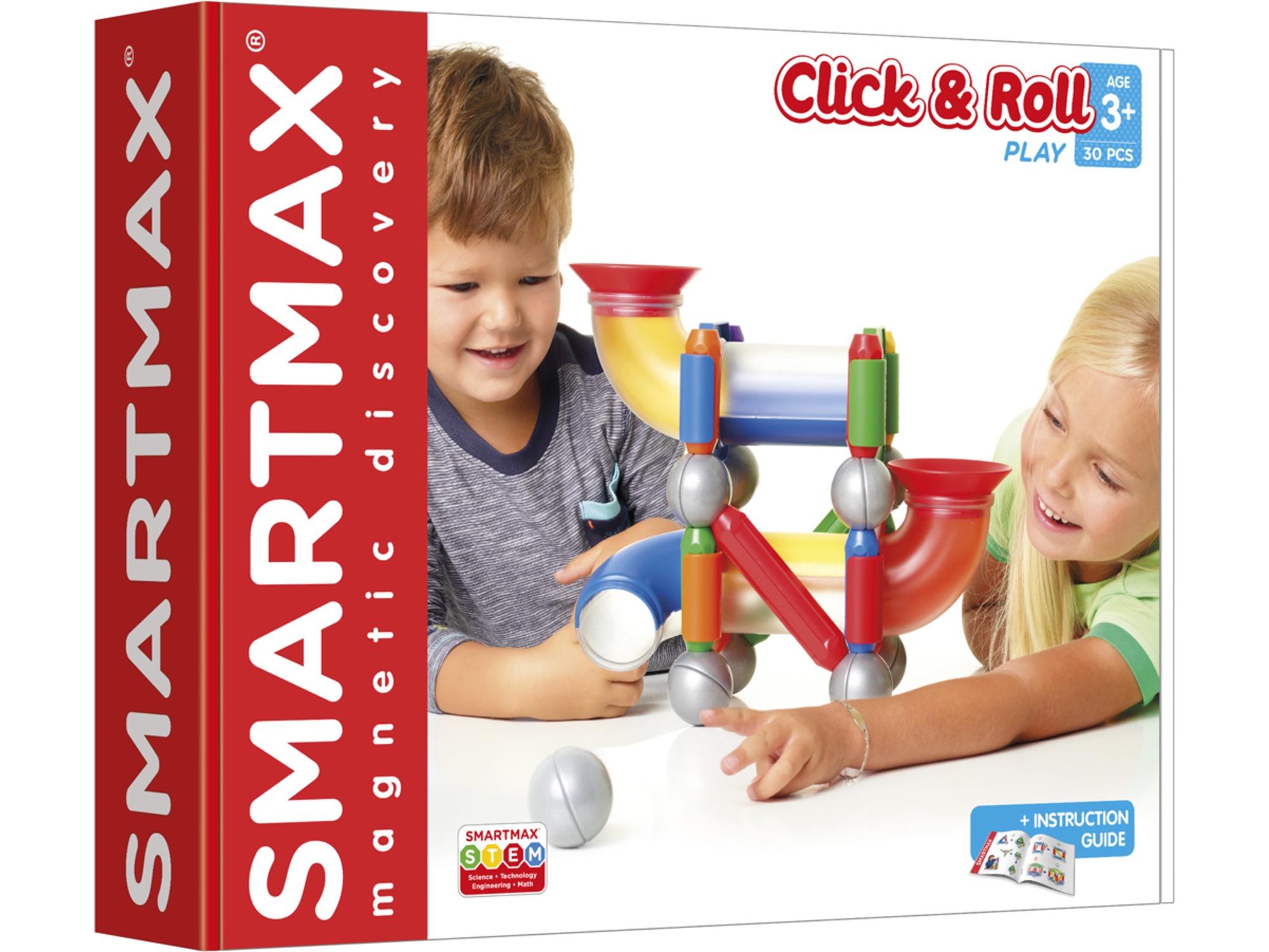SmartGames Magnetni konstruktori SmartMax Clik and Roll SMX 404